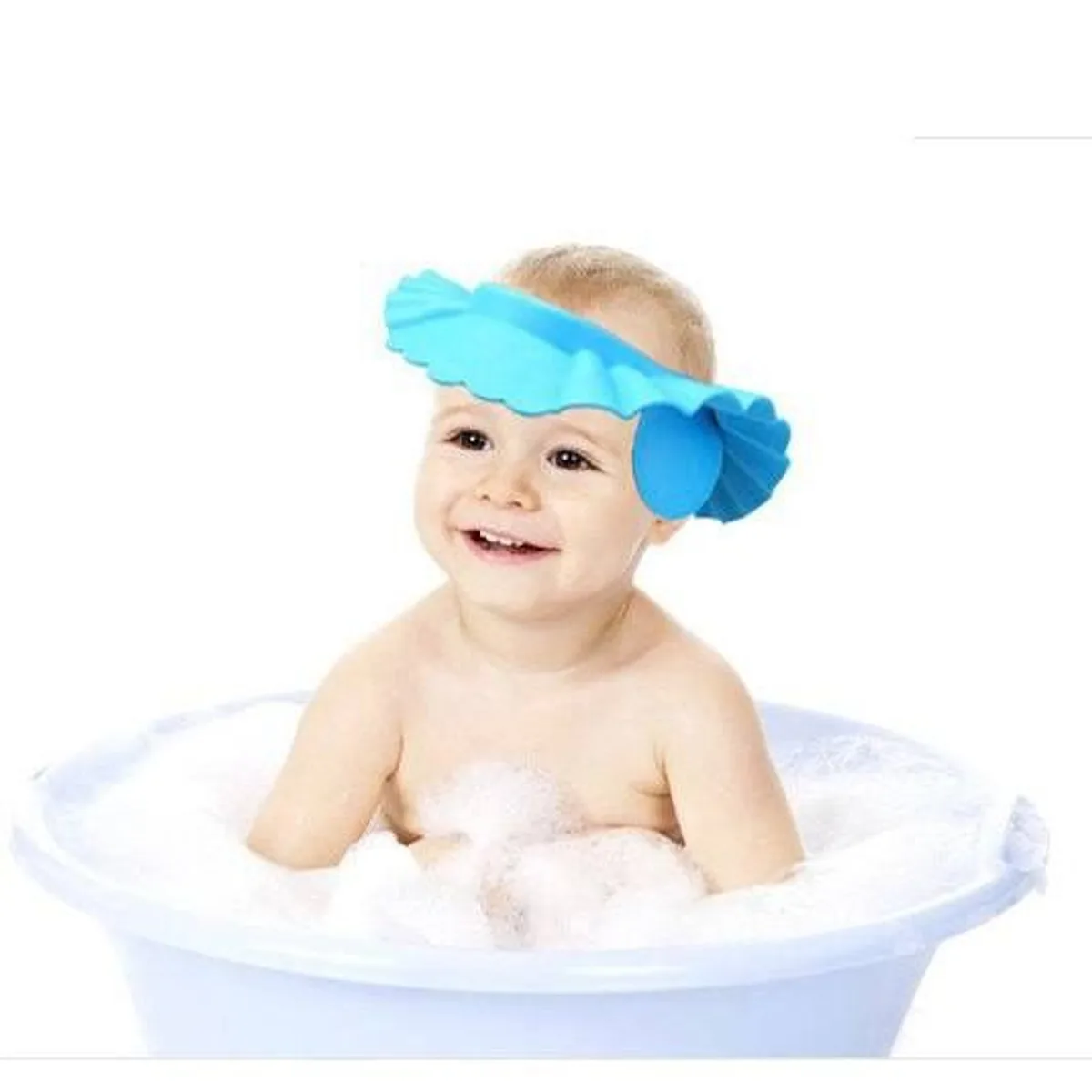 Shower cap blue